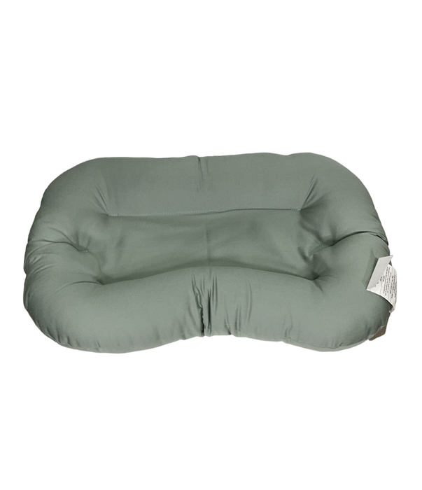 used Snuggle Me Organic Sensory Infant Lounger, Slate