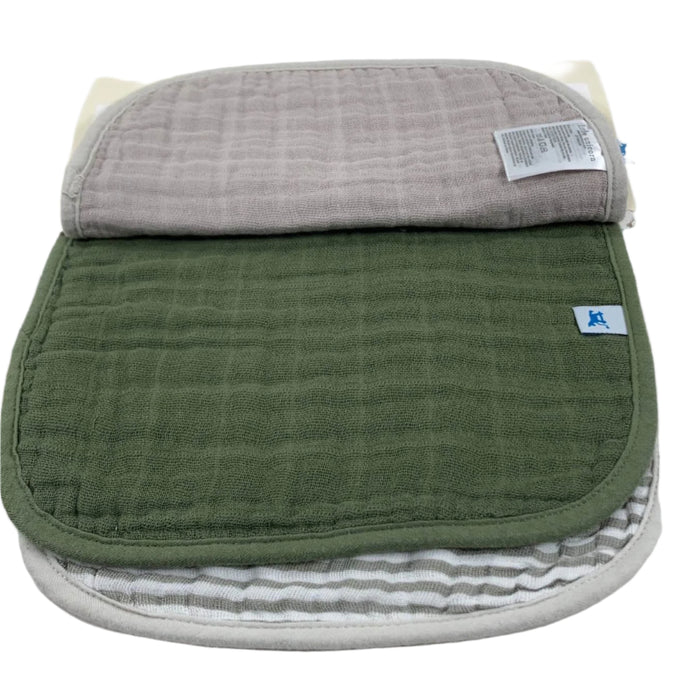 Shop Little Unicorn Cotton Muslin Classic Bib (3 Pack), Forest Friends 2 at GoodBuy Gear