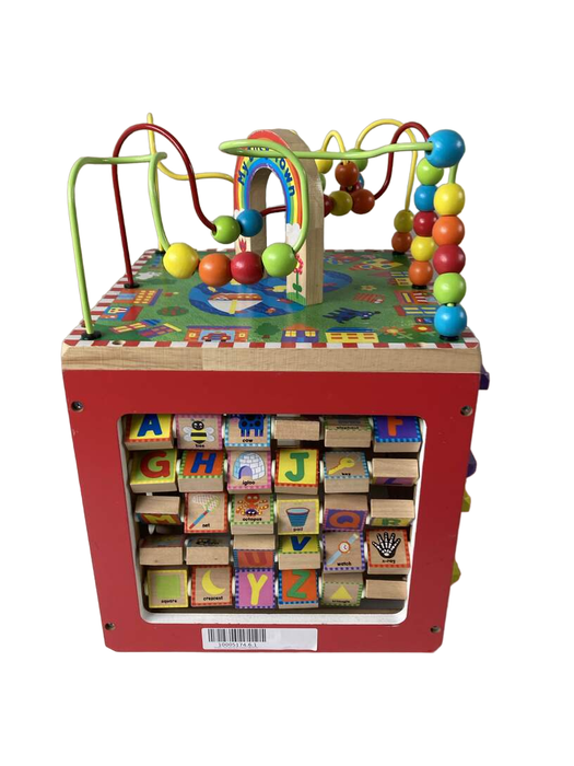 secondhand ALEX Jr. My Busy World Wooden Activity Cube