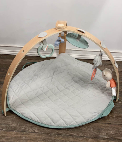 secondhand Ingenuity Cozy Spot Reversible Activity Gym, grey