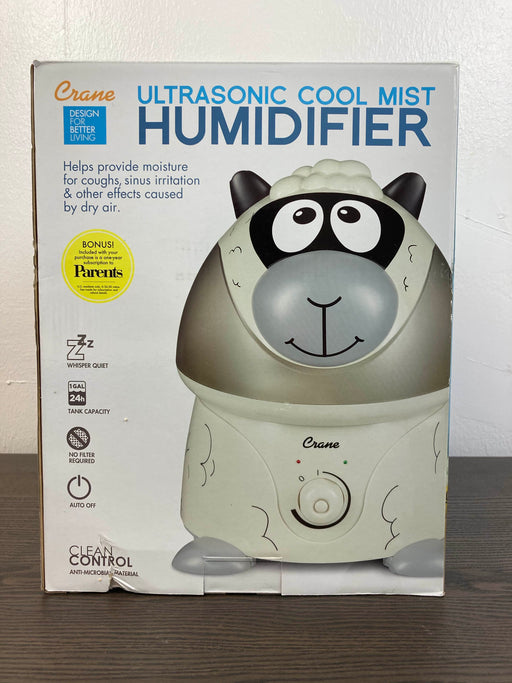 used Crane Filter-Free Cool Mist Humidifier For Kids, Sheep