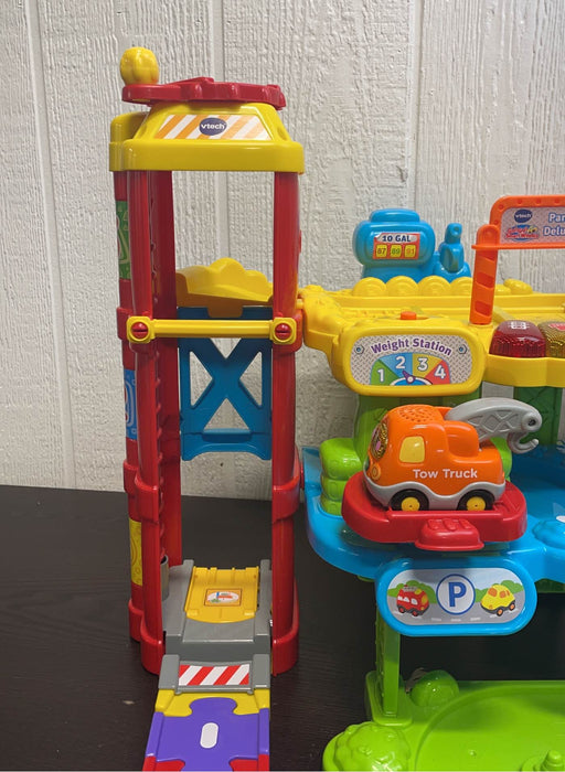 used VTech Park & Learn Deluxe Garage