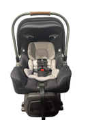 used Nuna PIPA rx Infant Car Seat with RELX Base, 2020 & 2022, Caviar