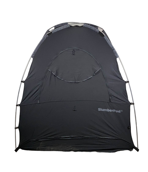 used SlumberPod 2.0 Sleep Canopy, Black/Gray