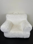 used Pottery Barn Kids My First Ivory Faux Fur Anywhere Chair