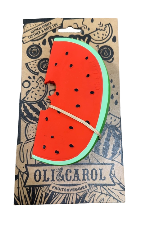 used Oil & Carol Sensory Toy, Wally the Watermelon