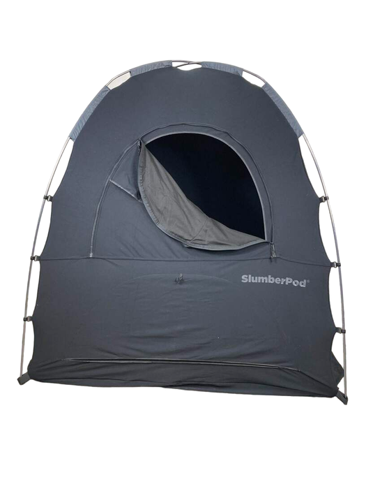 used SlumberPod 3.0 Sleep Canopy, Black with Grey Accents