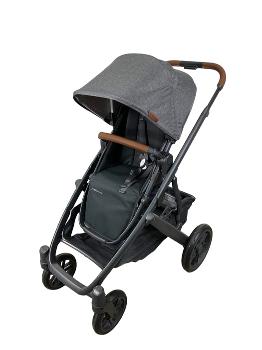 secondhand UPPAbaby VISTA V2 Stroller, Greyson (Charcoal Melange), 2023