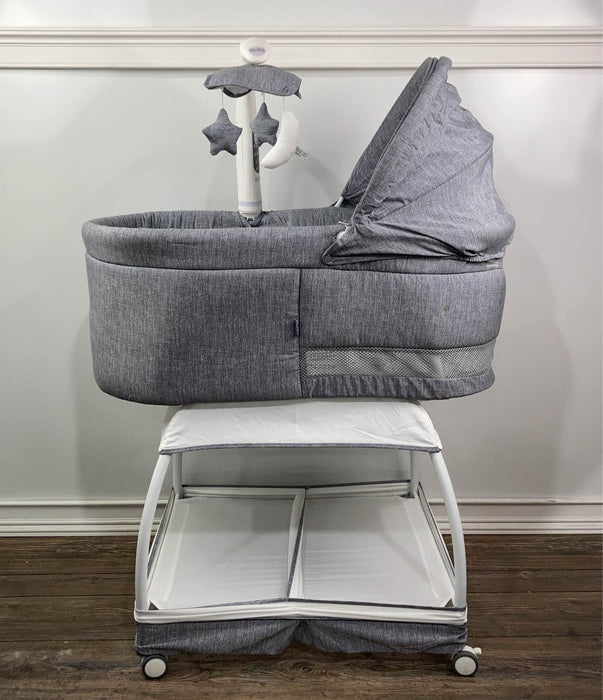 Shop TruBliss Sweetli Deluxe Bassinet, Stonewash at GoodBuy Gear
