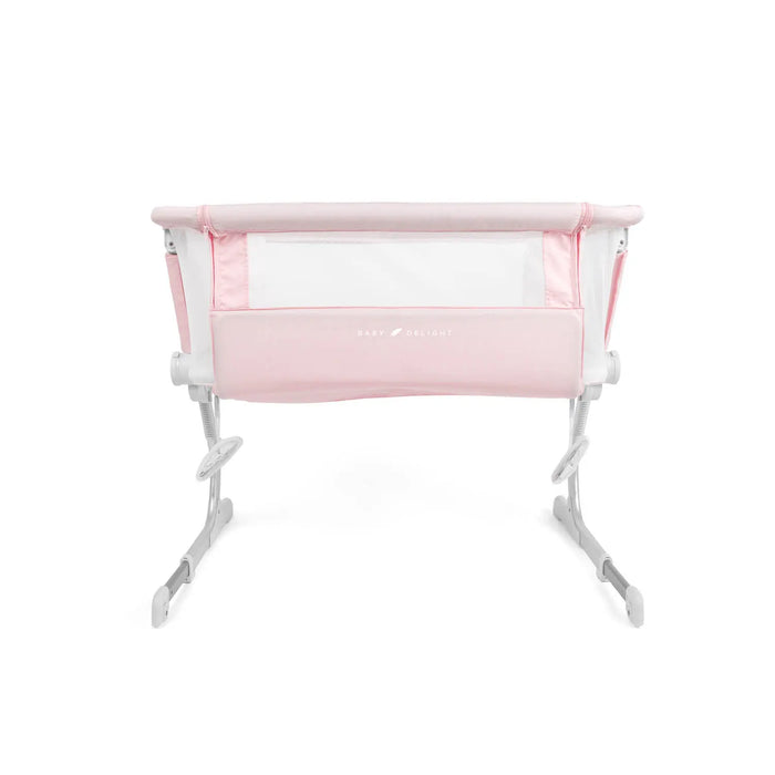 used Baby Delight Beside Me Dreamer Bassinet & Bedside Sleeper, Peony Pink