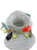 used Skip Hop 2-in-1 Sit-up Activity Baby Chair, Silver Cloud Lining