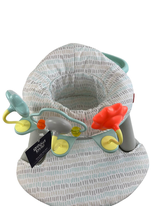 used Skip Hop 2-in-1 Sit-up Activity Baby Chair, Silver Cloud Lining