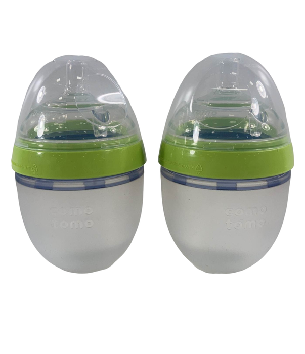 Comotomo Bottles 2 Pack, Green, 5 ounce