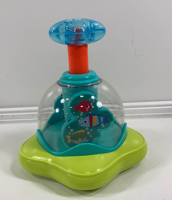 used Bright Starts Press & Glow Spinner