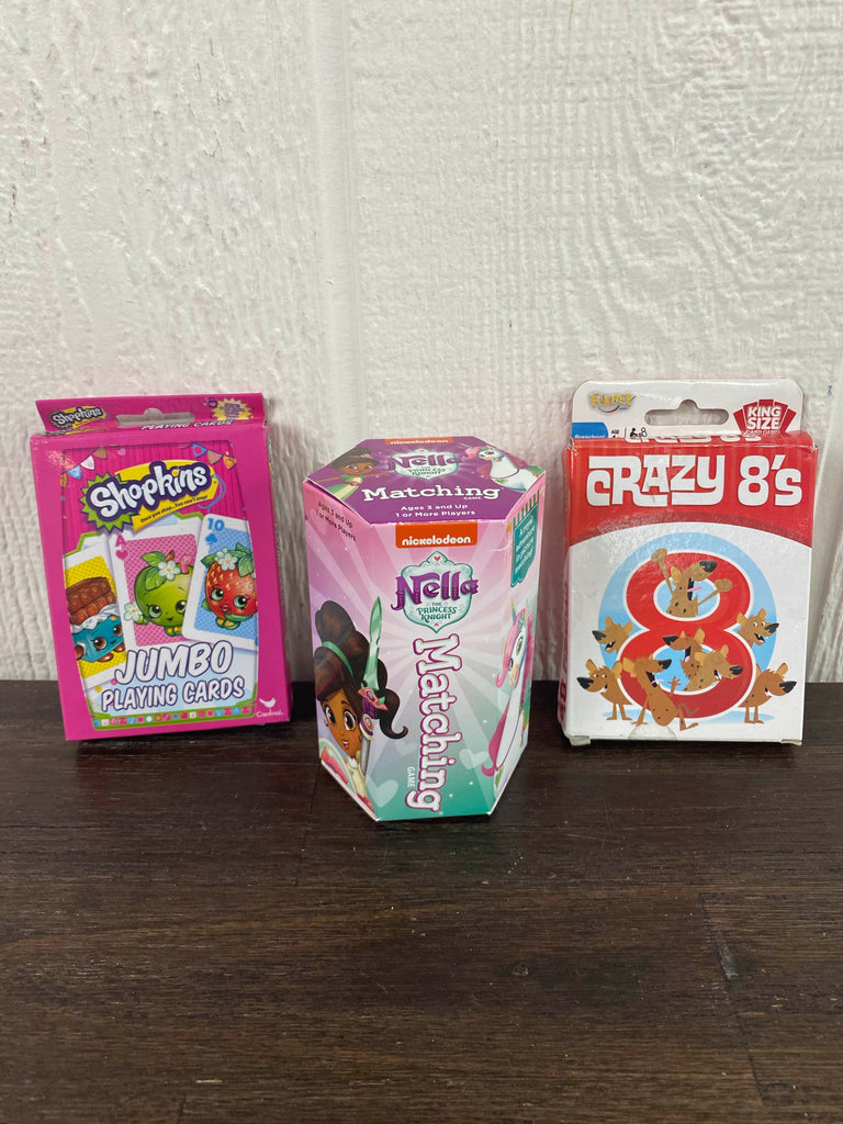 BUNDLE Preschool Card Games