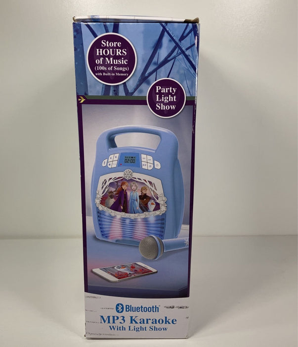 secondhand Disney Frozen 2 MP3 Karaoke Machine with Light Show