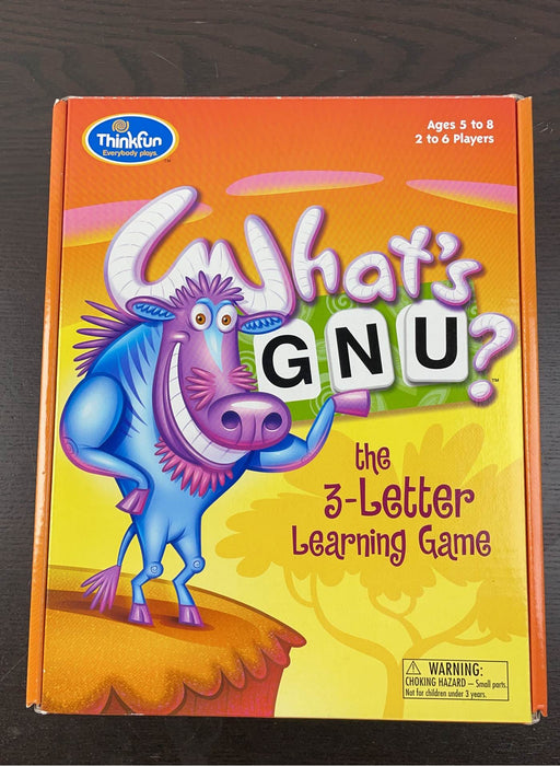 used Think Fun What’s Gnu