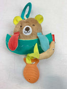 used Skip Hop Jitter Bear Stroller Toy