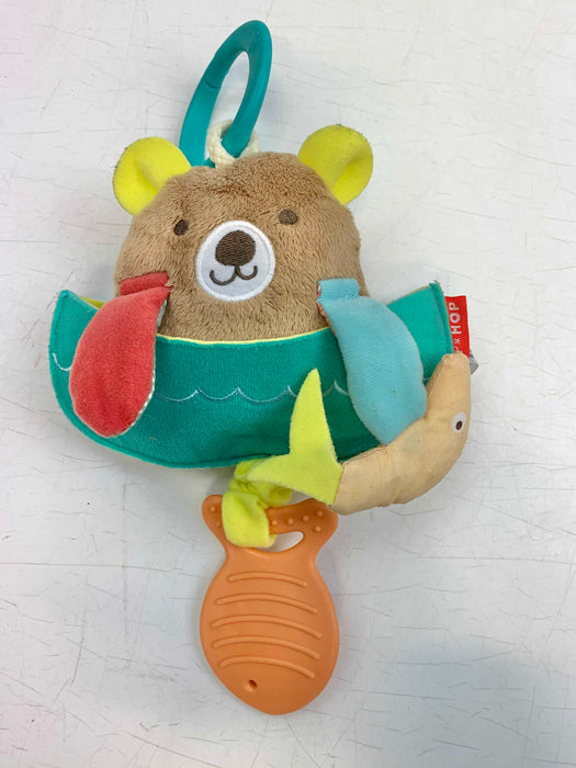 used Skip Hop Jitter Bear Stroller Toy