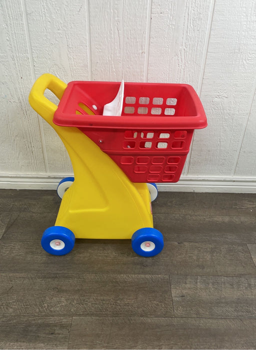 secondhand Little Tikes Shopping Cart