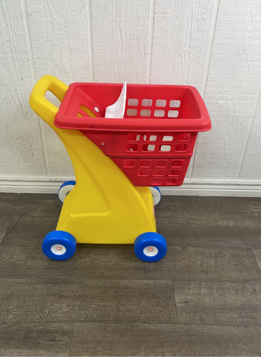 secondhand Little Tikes Shopping Cart