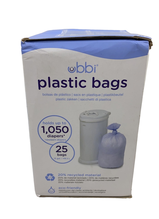 used Ubbi Plastic Diaper Pail Bags