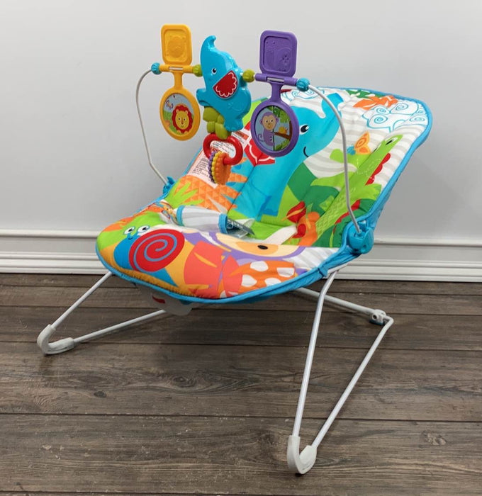 used Fisher Price Baby Bouncer, Animal Kingdom