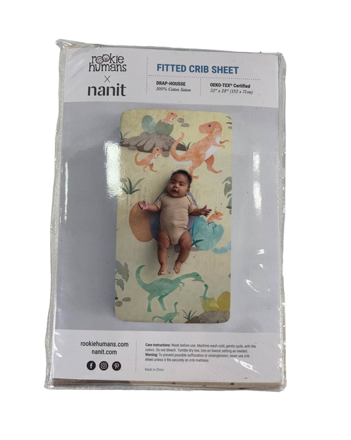 used Rookie Humans Fitted Crib Sheet