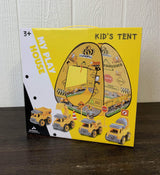 secondhand Kids Play Tent Pop Up Tent with Construction Vehicle Trucks