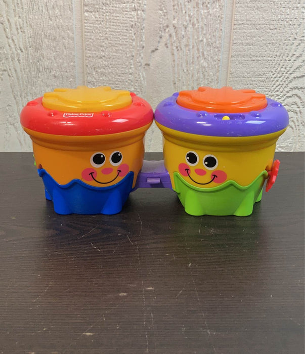 secondhand Fisher Price Crawl Along Drum Roll Go Baby Bongo