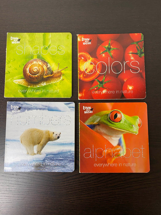 used BUNDLE Board Books, Learn with Nature