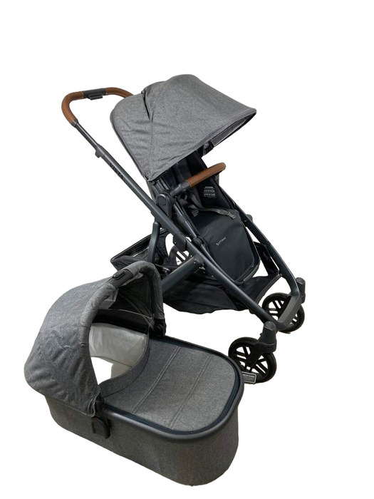 used UPPAbaby VISTA V2 Stroller, Greyson (Charcoal Melange), 2023