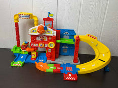 used VTech Go Go! Go! Smart Wheels Save the Day Fire Station