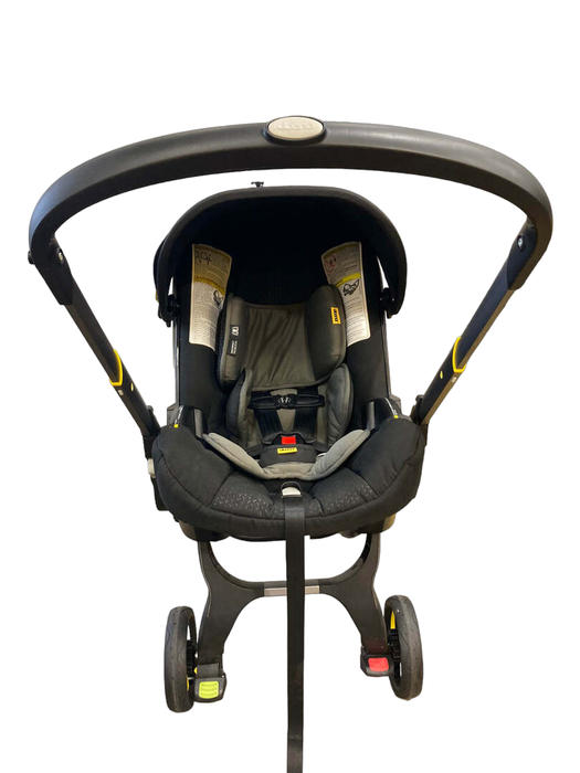 secondhand Doona Infant Car Seat & Stroller Combo, 2019, Nitro Black