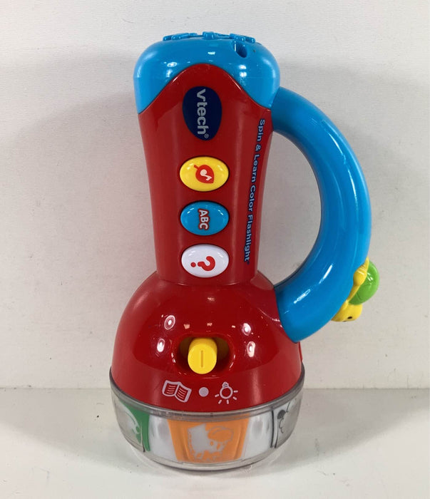 used VTech Spin & Learn Color Flashlight