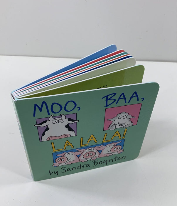 Shop Sandra Boynton Moo, Baa, La La La Book at GoodBuy Gear
