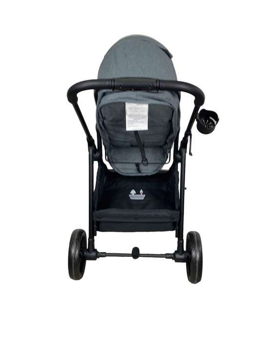 Mompush Wiz Stroller, 2022, Grey