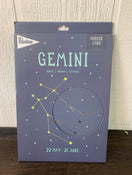 used Milestone Zodiac Poster Card, Gemini 