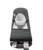 used BabyBjorn Bouncer Balance, Dark Grey/Grey, Black Frame