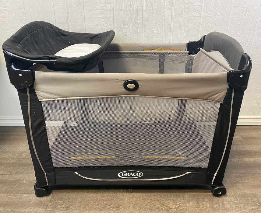 used Graco Pack N Play Playard with Infant Bassinet & Changer