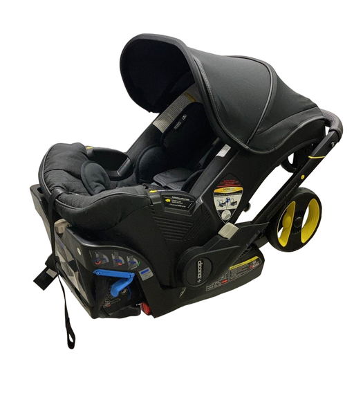 used Doona Infant Car Seat & Stroller-Midnight Edition, 2022