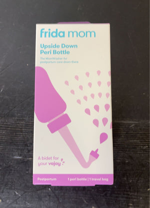 Frida Mom Upside Down Peri Bottle for Postpartum Care The Original  Fridababy MomWasher for Perineal Recovery and Cleansing After Birth