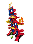 secondhand Little People City Skyway Take Turns Ramp Tower