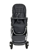 secondhand Mockingbird Single to Double Stroller, Silver with Black Leather, 2022