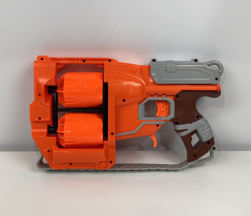 secondhand Nerf Flip Fury Blaster