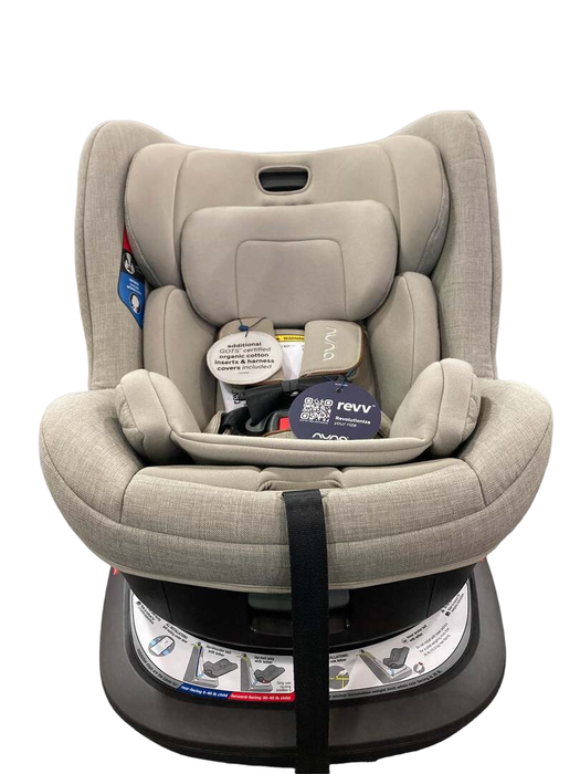 used Nuna Revv Rotating Convertible Car Seat, 2023, Hazelwood