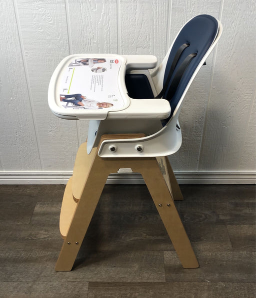 secondhand OXO Tot Sprout High Chair, Navy/Birch