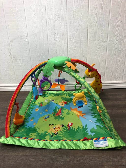 secondhand Fisher Price Rainforest 1-2-3 Musical Gym