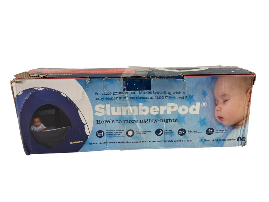 Shop SlumberPod 2.0 Sleep Canopy, Navy With Stars at GoodBuy Gear