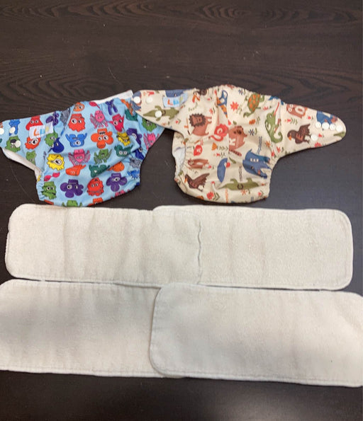 used BUNDLE LBB Cloth Diapers